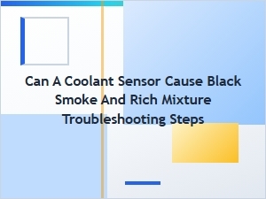 Troubleshooting Rich Mixture and Black Smoke